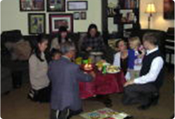 そして、お待ち兼ねのターキー他、感謝祭料理