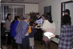 そして、お待ち兼ねのターキー他、感謝祭料理