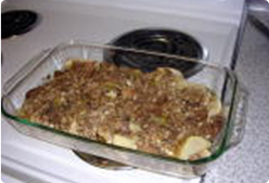 寒い冬に体が温まるチキンポッドパイ＆アップルクリスプ